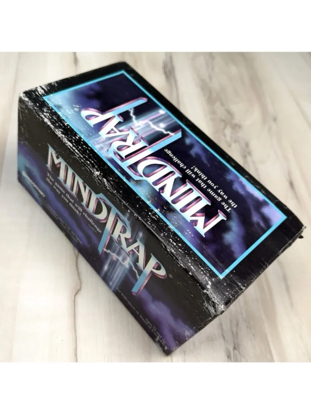 VTG 1996 Pressman MINDTRAP Puzzle Riddle Board Game #3600 Ages 12+ COMPLETE